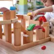 GRIMM`S Große Stufenpyramide Natur: Spielideen - Holzspielzeug Profi