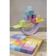 GRIMM´S 36 Würfel pastell: kombiniert zum Balancespiel  - Holzspielzeug Profi