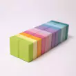 GRIMM´S Pastell Duo: 12 Pastellfarben jeweils doppelt  - Holzspielzeug Profi