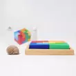 GRIMM´S Kleines Bauspiel Viereck - Holzspielzeug Profi