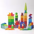 GRIMM´S Bauspiel Farbenrad Regenbogen: Spielidee - Holzspielzeug Profi