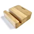 Holzpost® Smartphone Halter aus Eiche - Holzspielzeug Profi