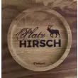 Holzpost® Untersetzer Bierdeckel "PlatzHirsch" - Holzspielzeug Profi