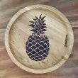 Holzpost® Untersetzer Bierdeckel "Ananas" - Holzspielzeug Profi