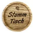 Holzpost® Untersetzer Bierdeckel "Stammtisch" - Holzspielzeug Profi