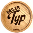 Holzpost® Untersetzer Bierdeckel "Geiler Typ" - Holzspielzeug Profi
