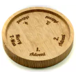 Holzpost® Adventskalender Drehkranz - Holzspielzeug Profi