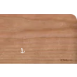 Holzpost Grußkarte "Moin Anker": Rückseite - Holzspielzeug Profi