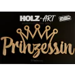 Holzpost® Holz Art Schriftzug Prinzessin - Holzspielzeug Profi