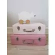JaBaDaBaDo Nachzieh Eisbär: dekoriert auf den Koffern - Holzspielzeug Profi