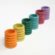 Grapat 36 Ringe alternative Farben - Holzspielzeug Profi