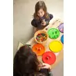 Grapat 6 Regenbogen Teller: lernen und spielen - Holzspielzeug Profi