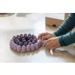 Grapat Mandala Eggs Eier in violett: Spielidee  - Holzspielzeug Profi