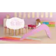 Jupiduu Kinderrutsche Pink Rabbit im Kinderzimmer - Holzspielzeug Profi