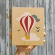 Lubulona Holzbild Illustration Ballon: Größe - Holzspielzeug Profi
