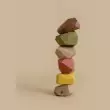 MinMin Copenhagen Balancing Stones Earthy - Holzspielzeug Profi