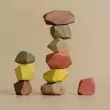 MinMin Copenhagen Balancing Stones Earthy - Holzspielzeug Profi
