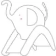 Jupiduu Kinderrutsche White Elephant: Maskottchen Nelson - Holzspielzeug Profi