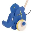 Schiebespielzeug Elefant von Helga Kreft - Holzspielzeug Profi