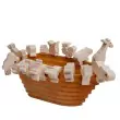 Tedefamily Arche Noah klein: mit 15 Passagieren - Holzspielzeug Profi