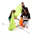 Trígonos  in gelb-grün-orange: Kinder bauen - Holzspielzeug Profi