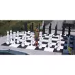 Übergames Giga Riesen Schachfiguren 90 cm mit Kind 2 - Holzspielzeug Profi