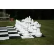 Übergames Giga Riesen Schachfiguren in weiß - Holzspielzeug Profi