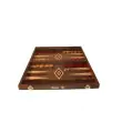 Übergames Backgammon Walnuss rot - Holzspielzeug Profi