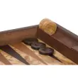 Übergames Backgammon Olivenholz robust: Detail - Holzspielzeug Profi