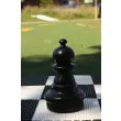 Übergames Giga Riesen Schachfigure Bauer in schwarz - Holzspielzeug Profi