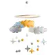 Baby Bello Filz-Mobile Fantasy Clouds gelb