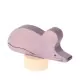 GRIMM´S Stecker grau-rosa Maus